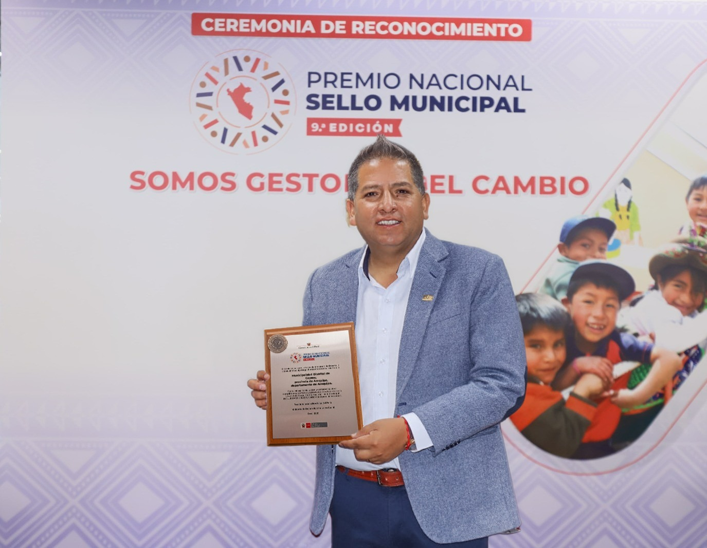 Cayma obtiene por tercer año consecutivo máxima distinción del Sello Municipal