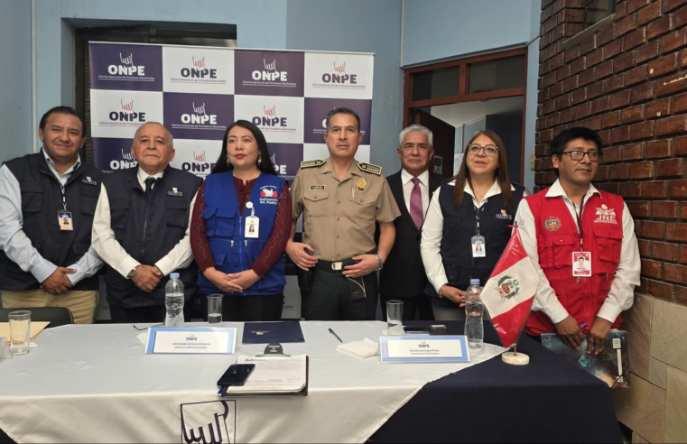 ONPE instala ODPE Arequipa para organizar elecciones primarias para comicios de octubre