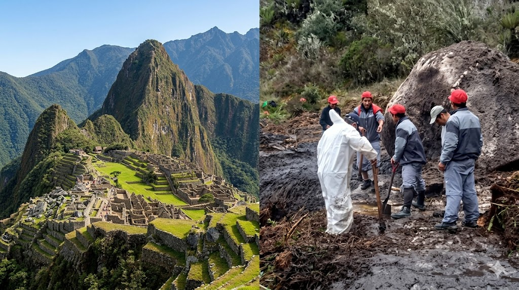 Deslizamiento obliga a cerrar ingreso de turistas en camino Machu Picchu