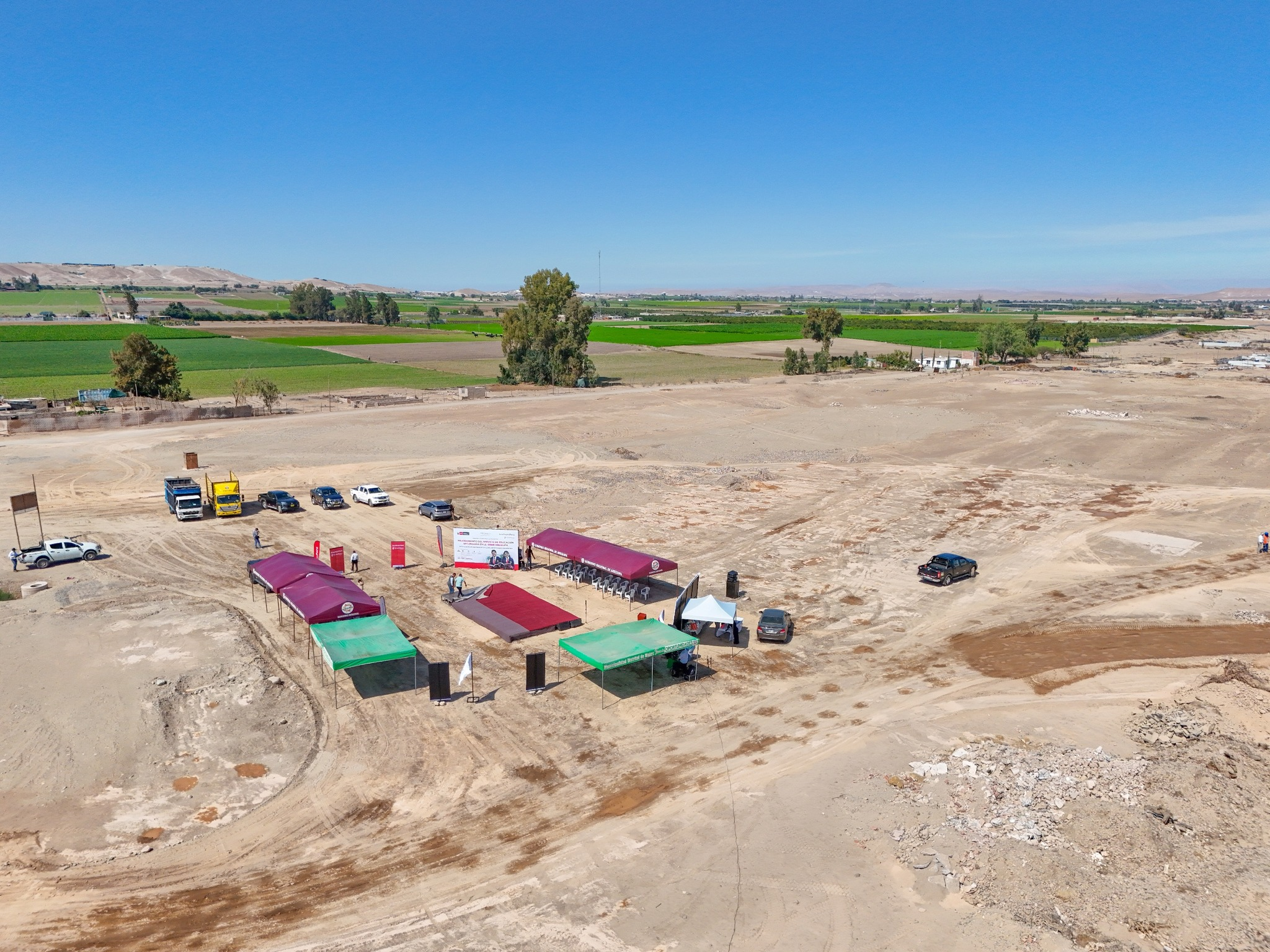 Mucho acto y poca obra: ceremonia por COAR en Arequipa sin expediente técnico