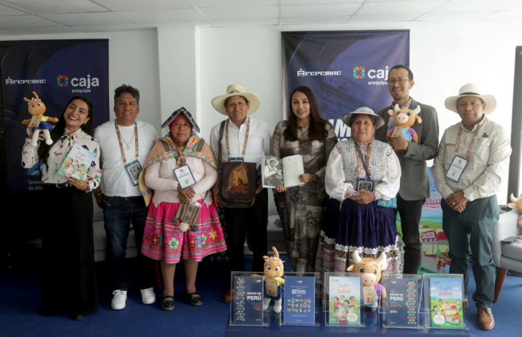 Caja Arequipa presenta libros que inspiran a emprendedores y promueven la educación financiera