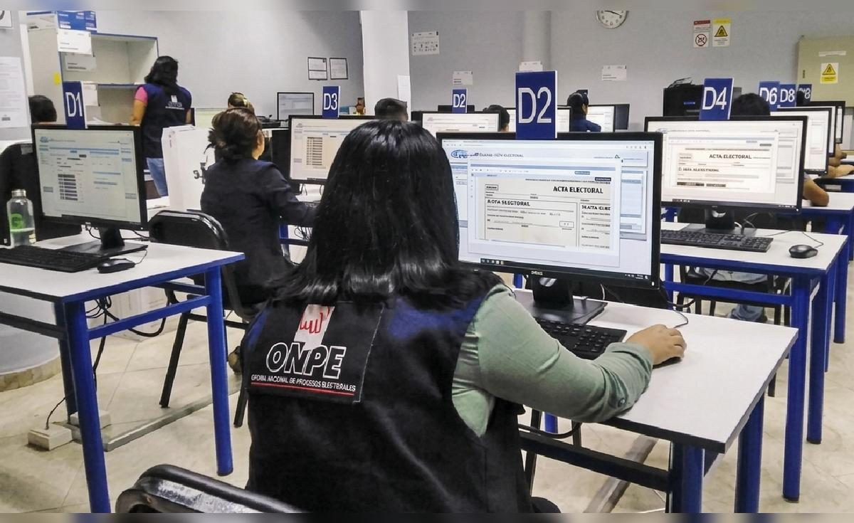 ONPE procesó 100 % de actas presidenciales, pero aún quedan votos por definir
