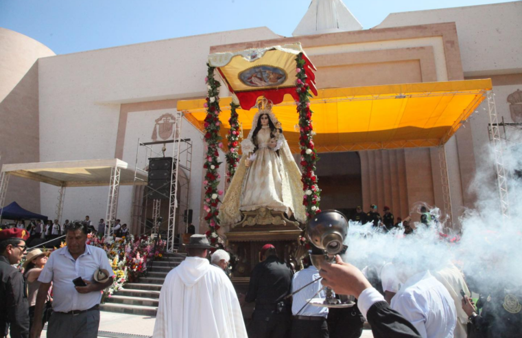 Todo listo para la fiesta de la Virgen de Chapi en Arequipa
