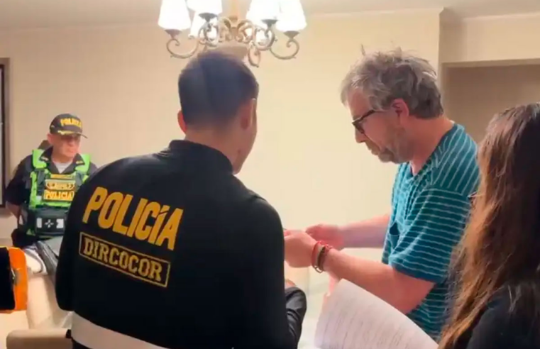 Fiscalía y Policía allanan el domicilio de Piero Corvetto