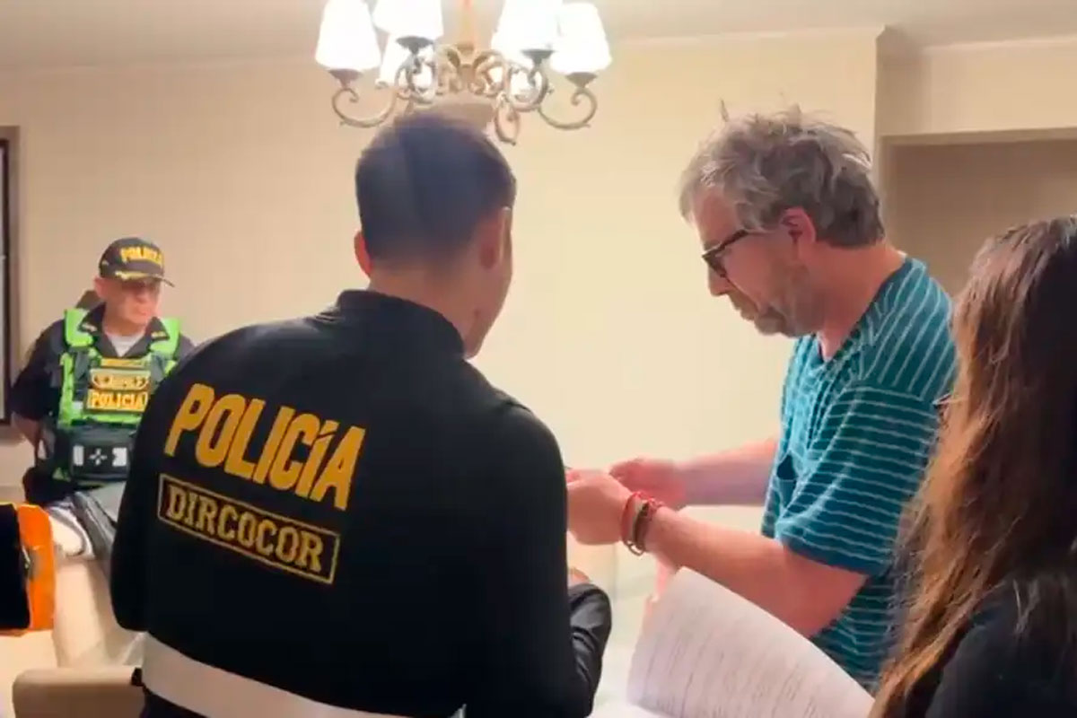 Fiscalía y Policía allanan el domicilio de Piero Corvetto