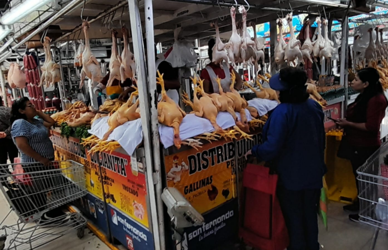 Precio del pollo baja y otros productos mantienen su costo