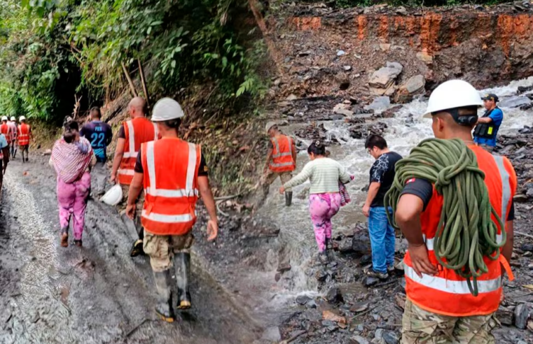 Intensifica acciones preventivas ante lluvias y protege a más de 2 000 pobladores