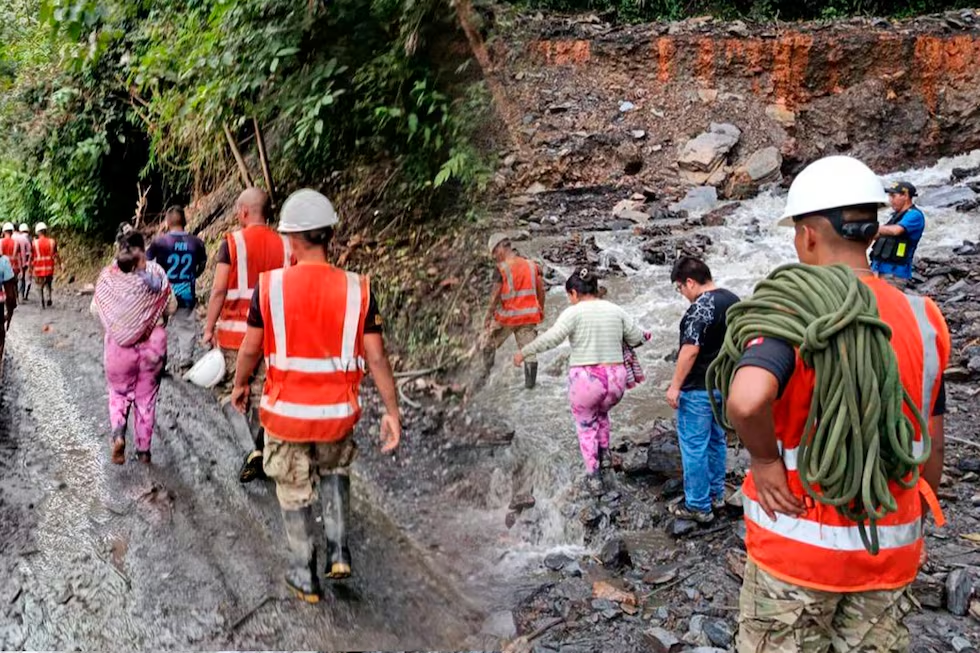 Intensifica acciones preventivas ante lluvias y protege a más de 2 000 pobladores