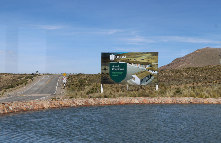 UCSM impulsa el turismo sostenible con el Fundo Chapiocco en Pampa Cañahuas