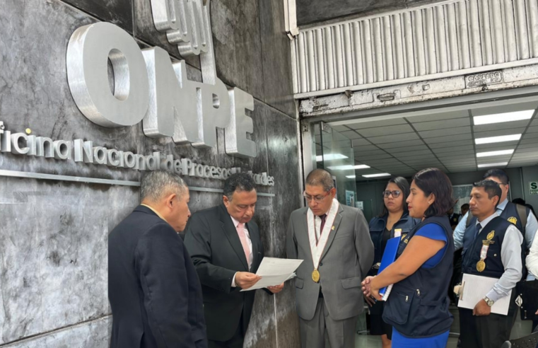 Fiscalía realiza diligencia en la ONPE por contratos vinculados a elecciones