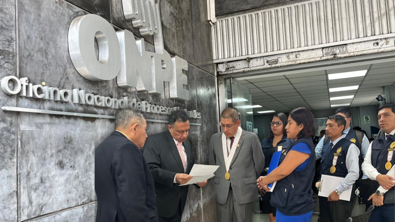 Fiscalía realiza diligencia en la ONPE por contratos vinculados a elecciones