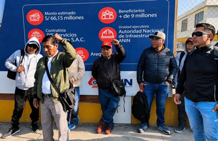 Denuncias de extorsión paralizan los trabajos en el IREN Sur