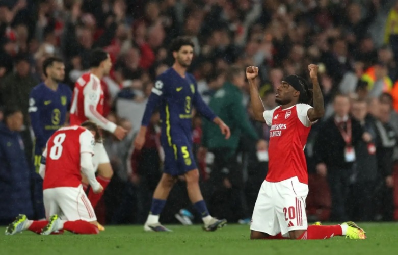 Arsenal de Inglaterra en la final de la Liga de Campeones