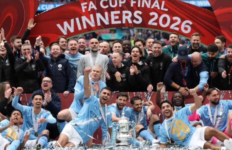 Manchester City es campeón de la Copa FA en Inglaterra