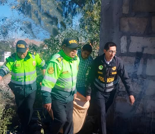 Hallan cuerpo de joven cerca de torrentera en Cayma