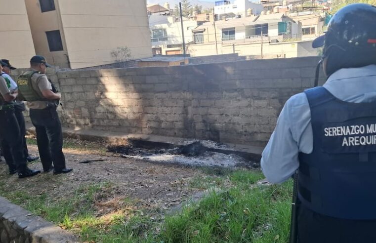Trabajador municipal hallado calcinado no fue víctima de ningún crimen