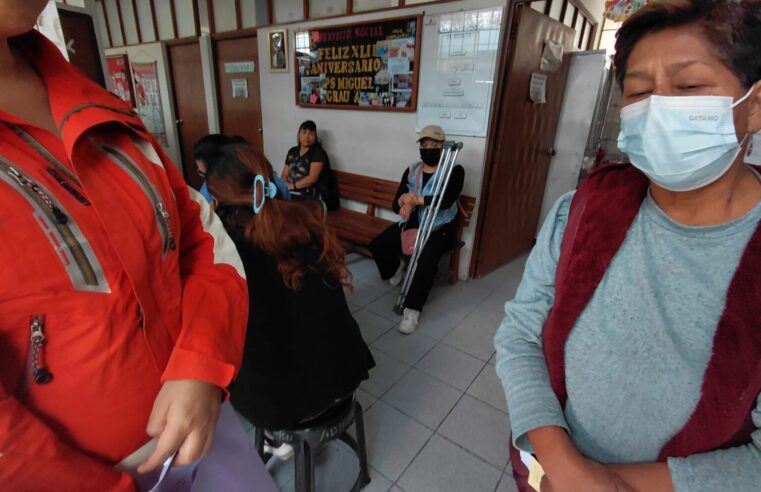 Gerente de Salud no cumple con asignar médicos a posta en Paucarpata