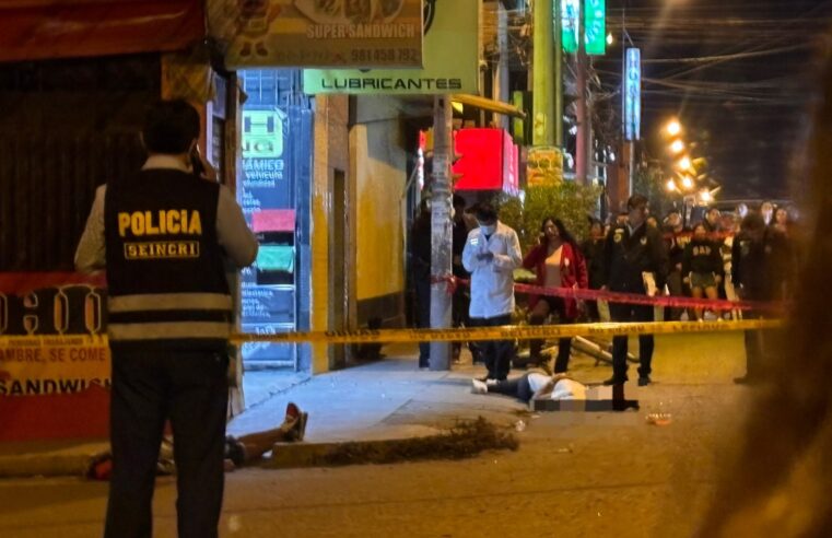 Doble homicidio en Miraflores: Balacera deja dos fallecidos en presunto ajuste de cuentas