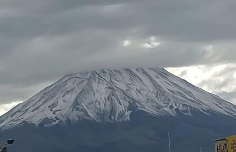Fuertes vientos causan estragos en la ciudad mientras la sierra alta soporta nevadas