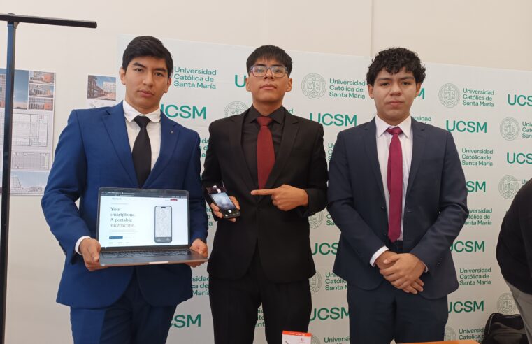 Estudiantes arequipeños desarrollan tecnología médica para reducir brechas de salud en zonas rurales