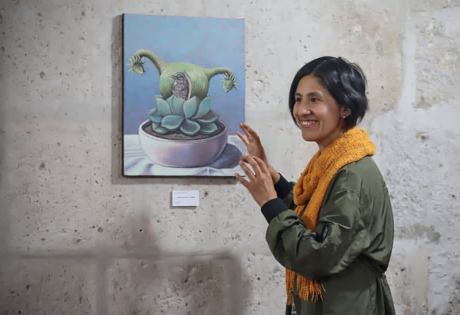 Vida, muerte y renacimiento dialogan en “Jardín Botánico – Gestación”