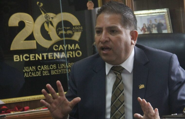 Alcalde de Cayma cuestiona falta de obras en la Municipalidad Provincial de Arequipa