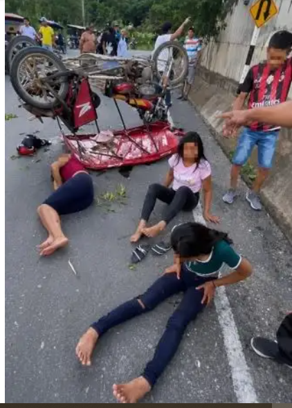 Accidente deja una niña fallecida y cuatro heridos graves