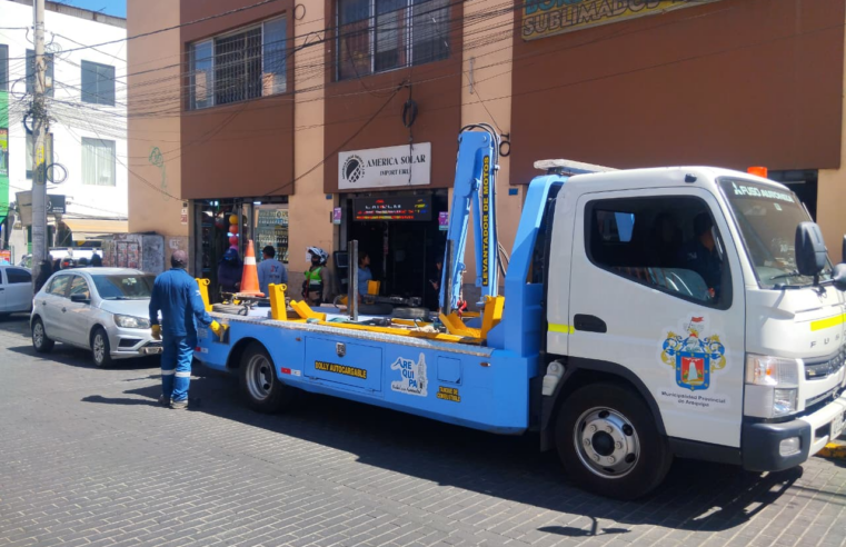 MPA refuerza operativos para recuperar el orden vehicular en Arequipa