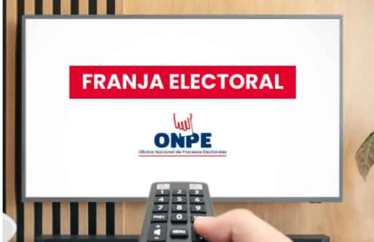 Franja electoral irá del 29 de mayo al 4 de junio