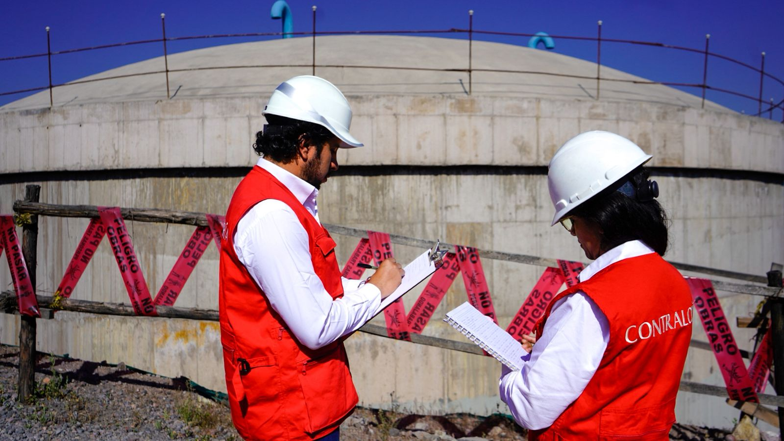 Retrasos y falta de materiales en obra de agua potable para el cono sur