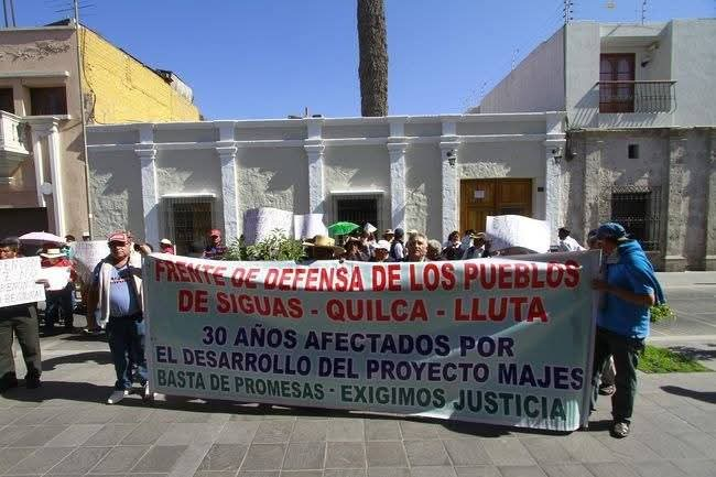 Damnificados de Majes I denuncian dilación compensaciones hasta el final de la gestión
