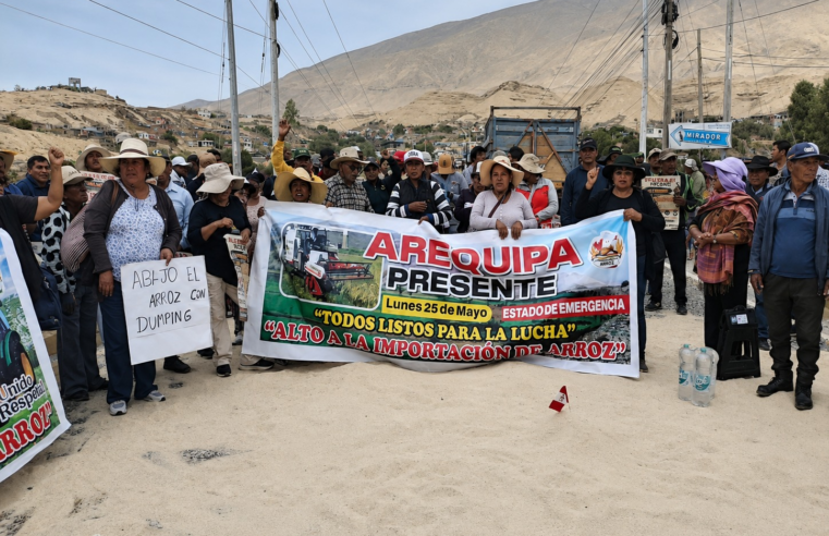 Arroceros rechazan diálogo y anuncian más protestas