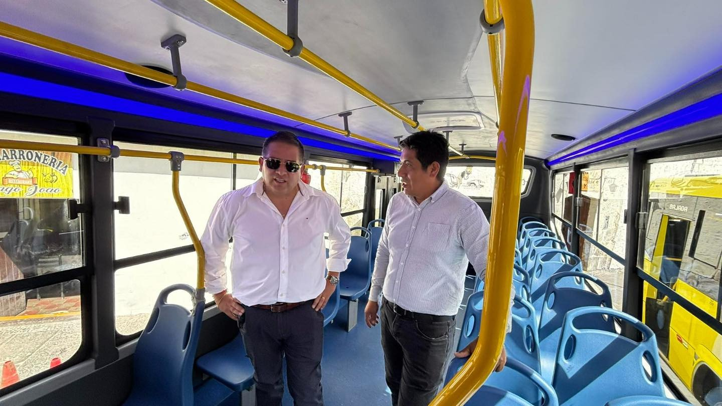 Incorporan 13 nuevas unidades para reforzar transporte público en Cayma