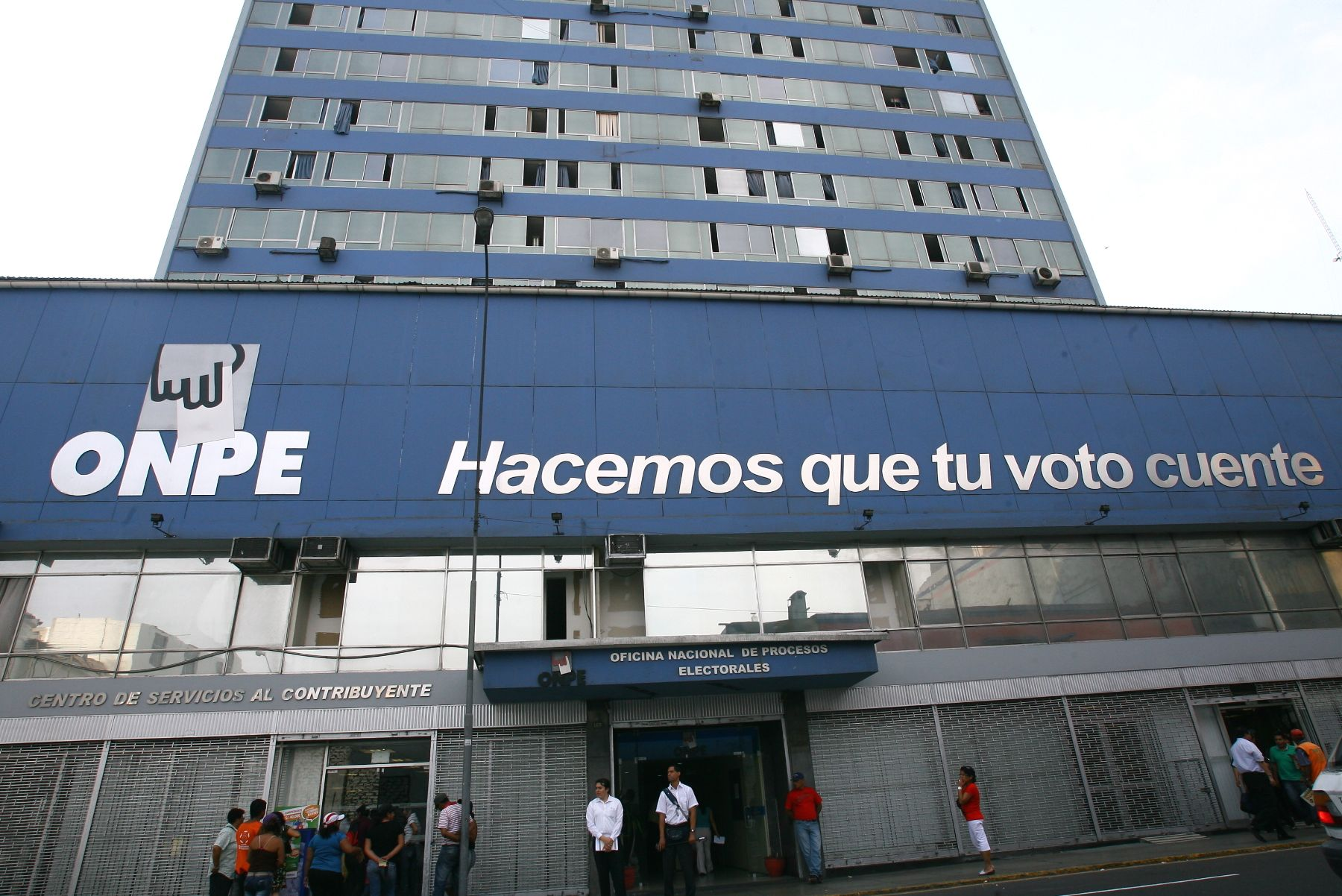 Plazo de inscripción para jefe de ONPE será hasta el 8 de mayo