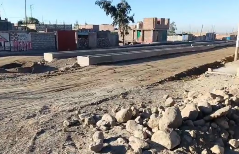 Obra vial en Yura paralizada tras más de 950 días de ejecución