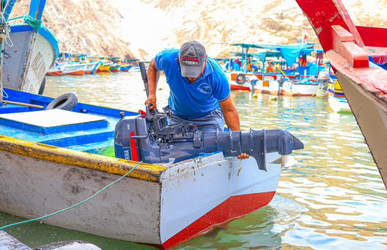 Pescadores de Quilca mejoran sus labores con modernos motores