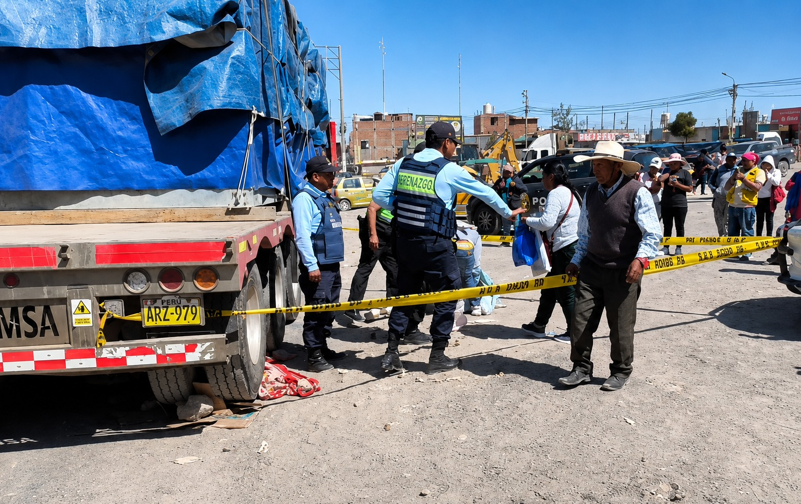 Niño de años falleció atropellado por tráiler en el óvalo Apipa