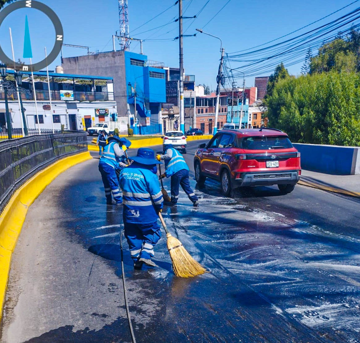 Derrame de residuos químicos en Centro Histórico movilizó a autoridades