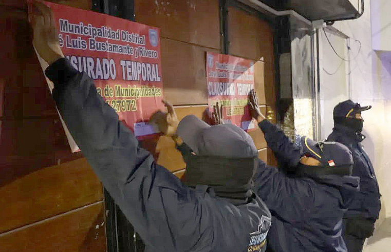 Operativo clausura local informal que funcionaba ilegalmente en JLByR