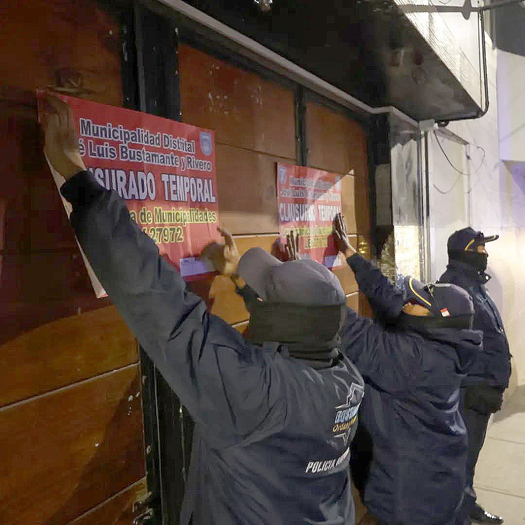 Operativo clausura local informal que funcionaba ilegalmente en JLByR