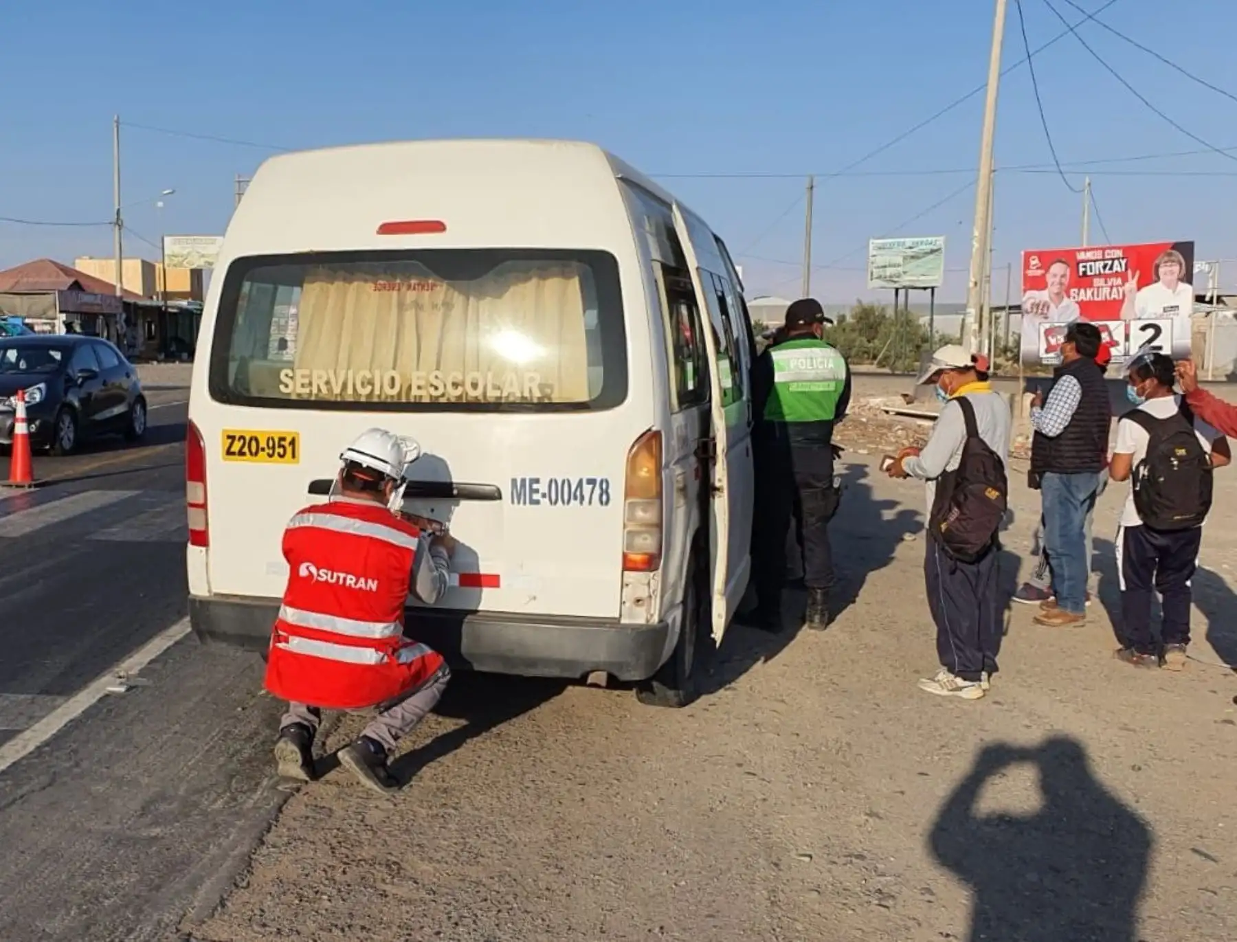 Transporte informal es la infracción más común en las carreteras