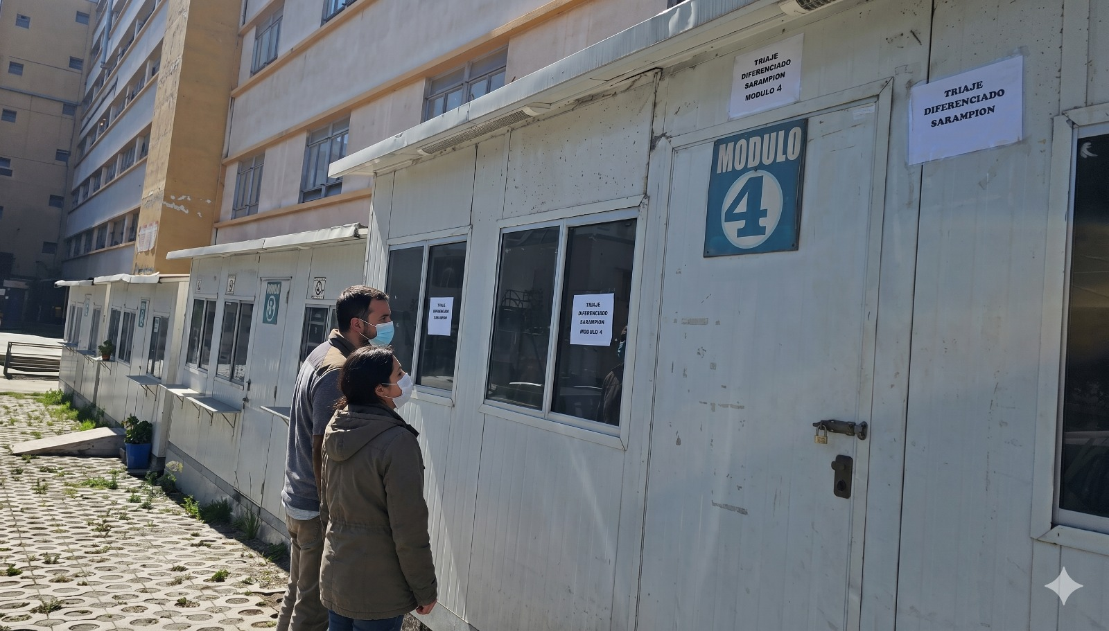 Sospechosos de sarampión serán atendidos en módulo diferenciado para evitar contagios