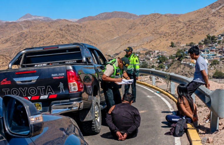 Detienen a seis personas por presunto contrabando en Uchumayo