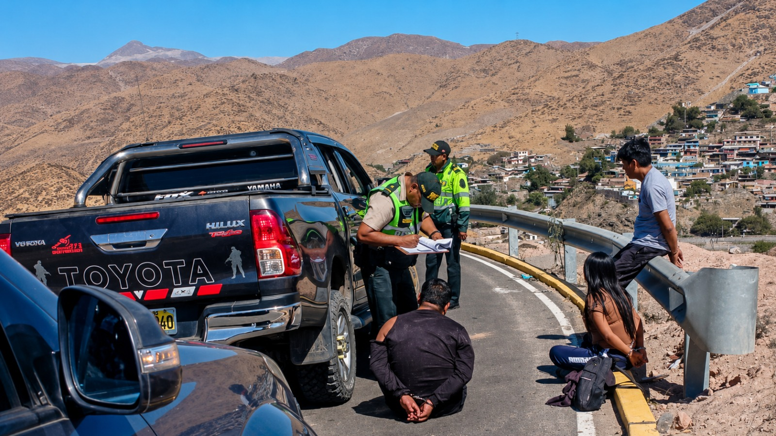 Detienen a seis personas por presunto contrabando en Uchumayo
