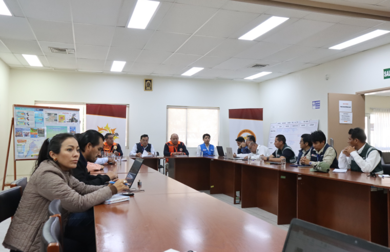 Fortalece acciones para reducir riesgos en quebradas de Arequipa