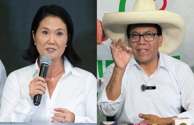 Keiko Fujimori y Roberto Sánchez disputarán la segunda vuelta presidencial