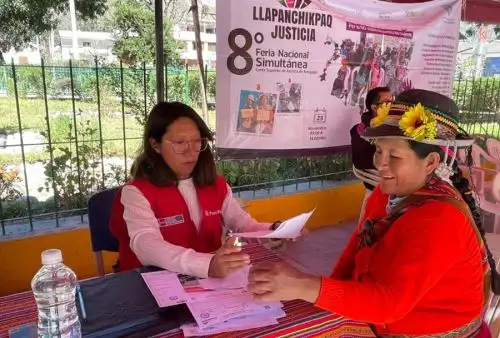 Pobladores de extrema pobreza se beneficiaron con feria