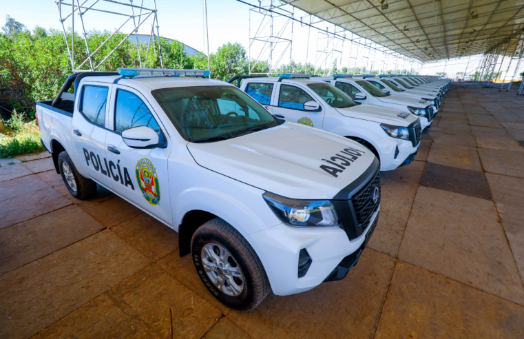 Recepción de patrulleros del GRA avanza por etapas
