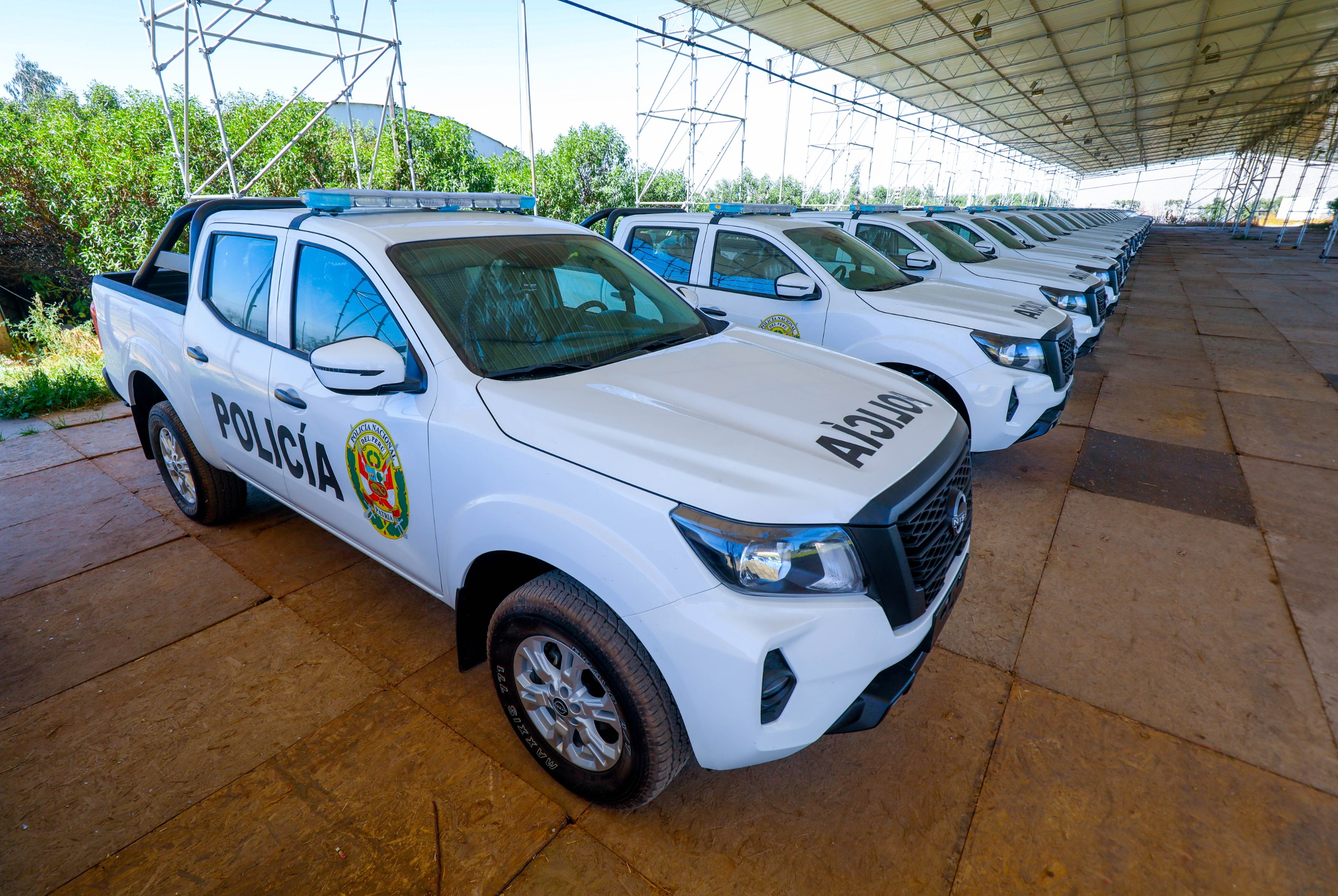 Recepción de patrulleros del GRA avanza por etapas
