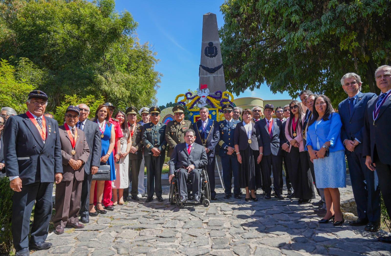 Autoridades rinden homenaje al 160 aniversario del Combate del 2 de Mayo
